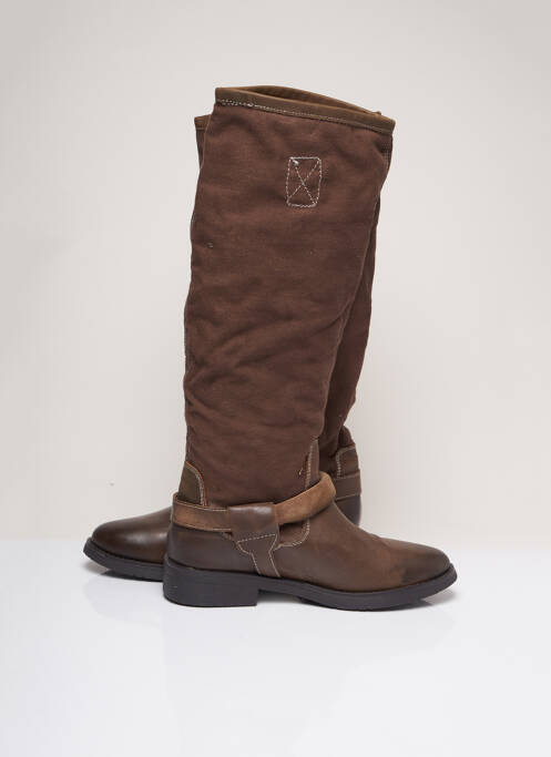 Bottes marron LES TROPEZIENNES PAR M.BELARBI pour femme