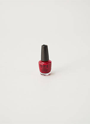 Maquillage rouge OPI pour femme