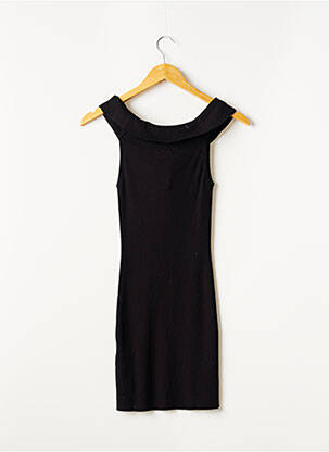 Robe courte sans manche sans manche noir BY THE WAY. femme