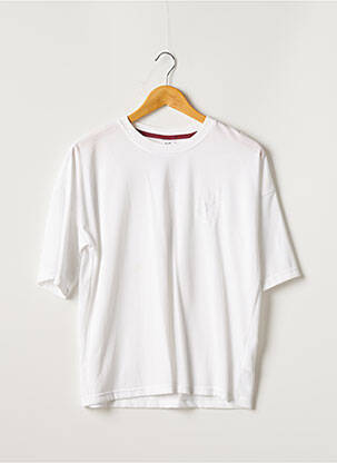 T-shirt manches mi-longues manches courtes blanc PUMA femme