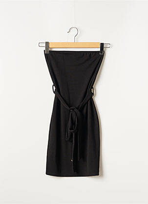 Robe courte sans manche sans manche noir BOOHOO femme