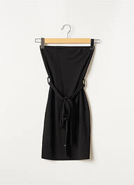 Robe courte sans manche sans manche noir BOOHOO femme
