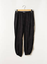 Pantalon 7/8 stretch taille normale noir RAGDOLL femme