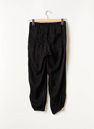 Pantalon 7/8 stretch taille normale noir RAGDOLL femme