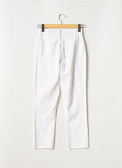 Jeans coupe droite blanc BOOHOO pour femme seconde vue