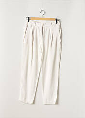Pantalon 7/8 blanc MANGO pour femme seconde vue