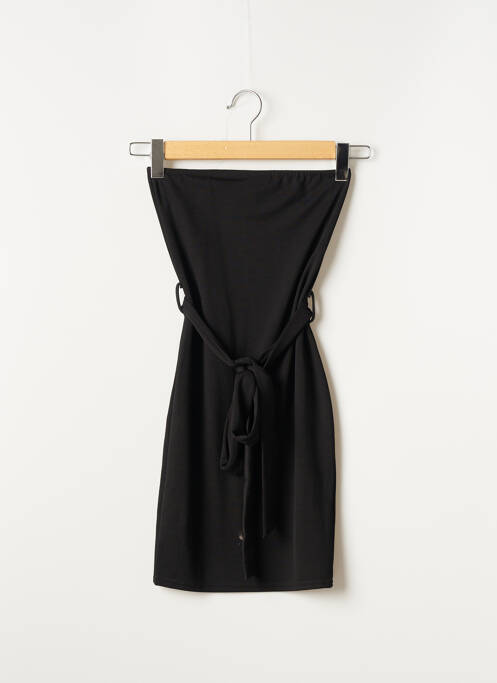 Robe courte sans manche sans manche noir BOOHOO femme