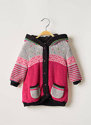 Veste casual poches rose CATIMINI fille