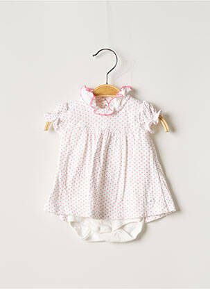 Barboteuse tissage jersey rose PETIT BATEAU fille