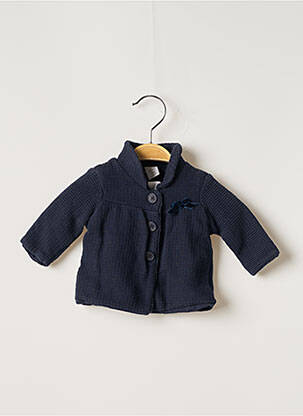 Veste casual fermeture boutonnée sur le devant bleu GRD  KIDS fille