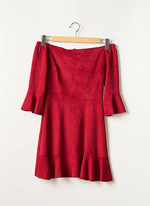 Robe courte rouge LUC & CE pour femme