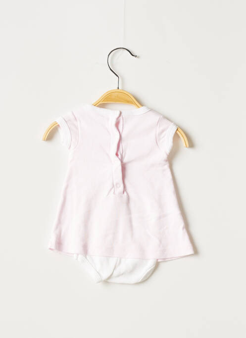 Barboteuse rose PETIT BATEAU pour fille