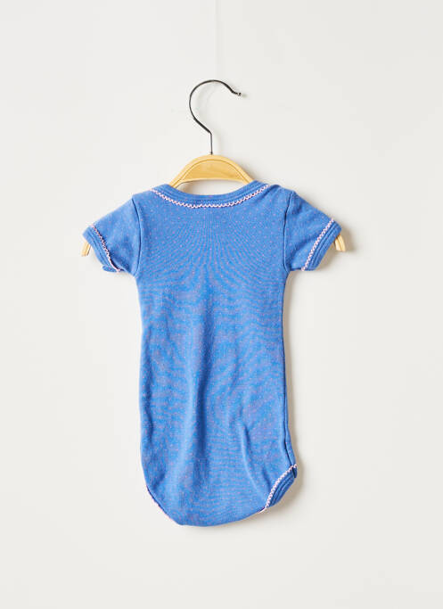 Body bleu PETIT BATEAU pour fille