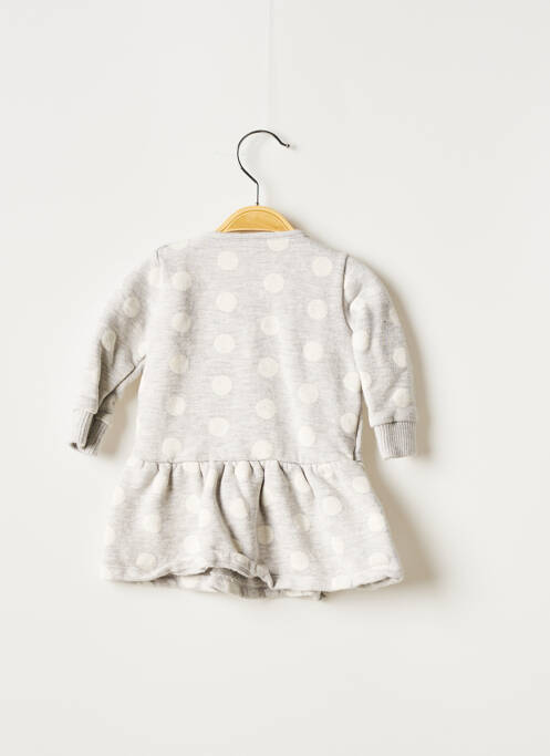 Robe mi-longue gris PETIT BATEAU pour fille