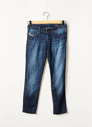 Jeans coupe slim slim taille basse bleu DIESEL femme