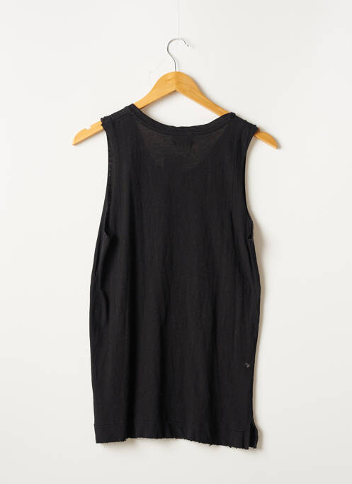 Tunique sans manche noir MY SUNDAY MORNING pour femme