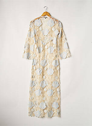 Robe de plage coupe cintrée beige VALERIE KHALFON femme
