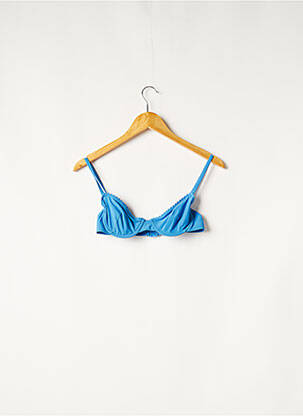 Haut de maillot de bain stretch haut soutien-gorge balconnet bleu PRINCESSE TAM-TAM femme