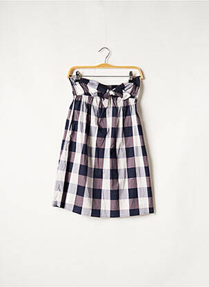 Robe courte sans manche sans manche bleu PRINCESSE TAM-TAM femme