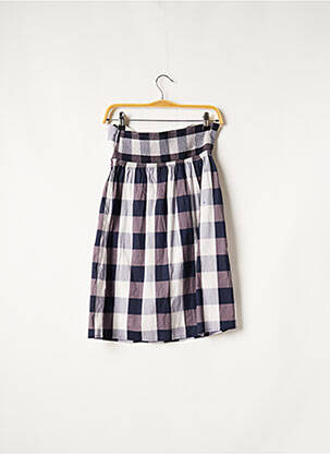 Robe courte sans manche sans manche bleu PRINCESSE TAM-TAM femme