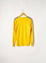 T-shirt jaune HUMAN WITH ATTITUDE pour femme seconde vue