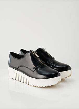 Derbies tissage satiné talon de 4 à 6cm noir OPENING CEREMONY femme