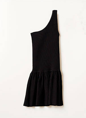 Robe courte sans manche sans manche noir BCBGMAXAZRIA femme