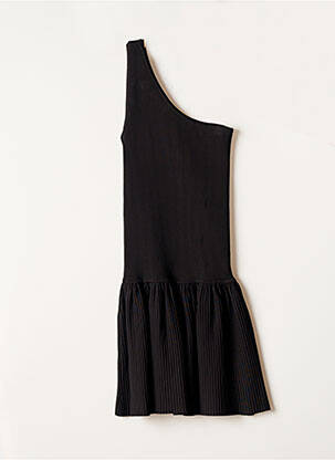 Robe courte sans manche sans manche noir BCBGMAXAZRIA femme