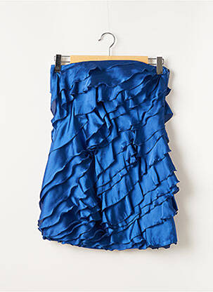 Robe courte sans manche sans manche bleu FOREVER UNIQUE femme