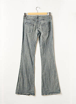 Jean coupe flare coupe droite évasée sur le bas taille basse bleu THEYSKENS THEORY femme
