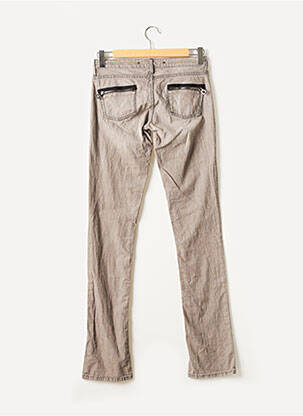 Jeans coupe slim slim taille basse gris BARBARA BUI femme