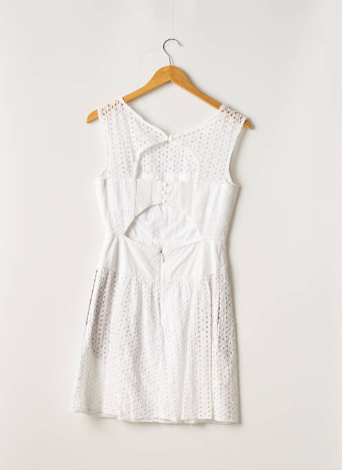 Robe courte blanc BCBGMAXAZRIA pour femme