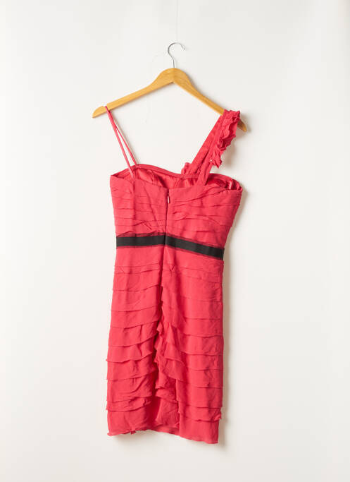 Robe mi-longue rouge BCBGMAXAZRIA pour femme
