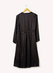 Robe mi-longue noir LEON & HARPER pour femme seconde vue