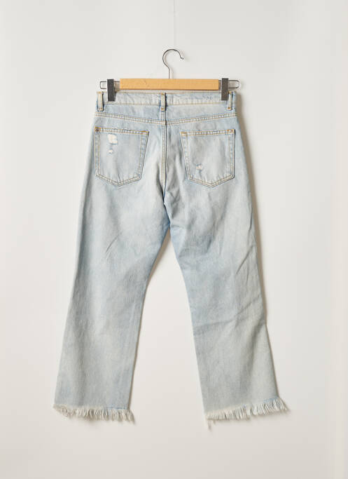 Jeans coupe droite bleu MANGO pour femme