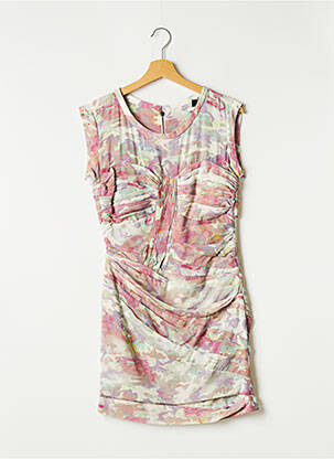 Robe courte sans manche sans manche beige IRO femme