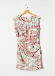 Robe courte sans manche sans manche beige IRO femme