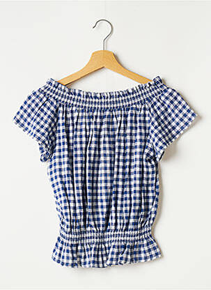 Blouse manches courtes manches courtes bleu RAILS femme