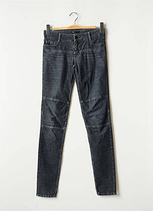 Pantalon slim taille basse taille basse gris MAJE femme