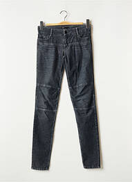 Pantalon slim taille basse taille basse gris MAJE femme