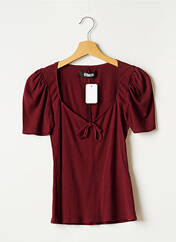 T-shirt rouge REFORMATION pour femme seconde vue