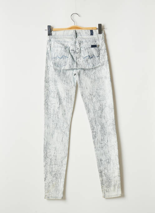Jeans coupe slim stretch taille normale bleu 7 FOR ALL MANKIND femme