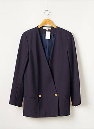 Blazer poches bleu PIERRE HENRY BOR femme