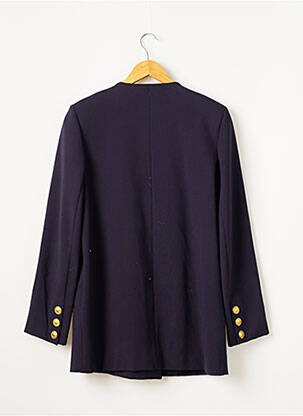 Blazer poches bleu PIERRE HENRY BOR femme