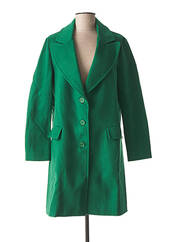 Manteau long vert LA FEE MARABOUTEE pour femme seconde vue