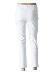 Pantalon 7/8 blanc LA FEE MARABOUTEE pour femme seconde vue