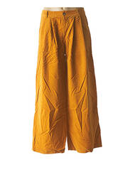 Pantalon 7/8 jaune LA FEE MARABOUTEE pour femme seconde vue