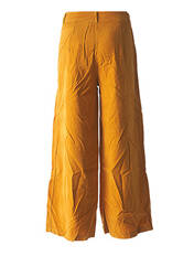 Pantalon 7/8 jaune LA FEE MARABOUTEE pour femme seconde vue