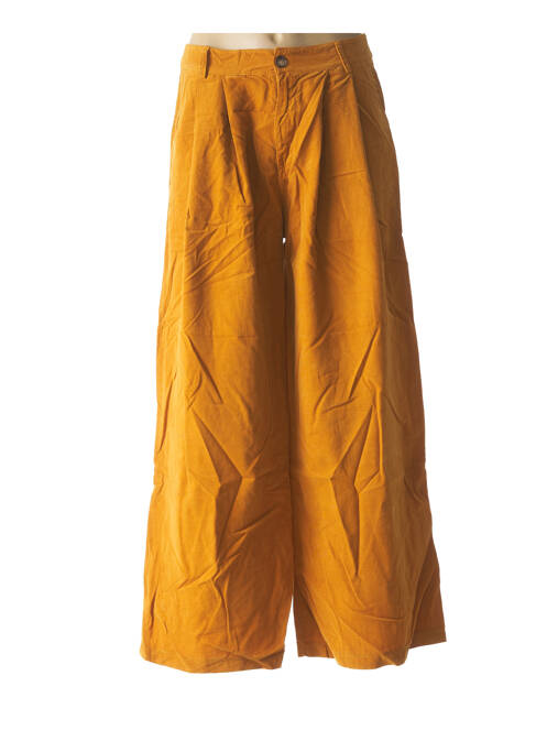 Pantalon 7/8 jaune LA FEE MARABOUTEE pour femme