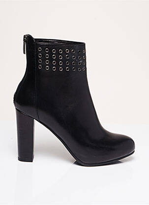 Bottines/Boots noir EVALUNA pour femme